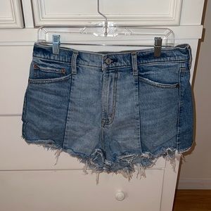 Abercrombie High Rise Mom Shorts